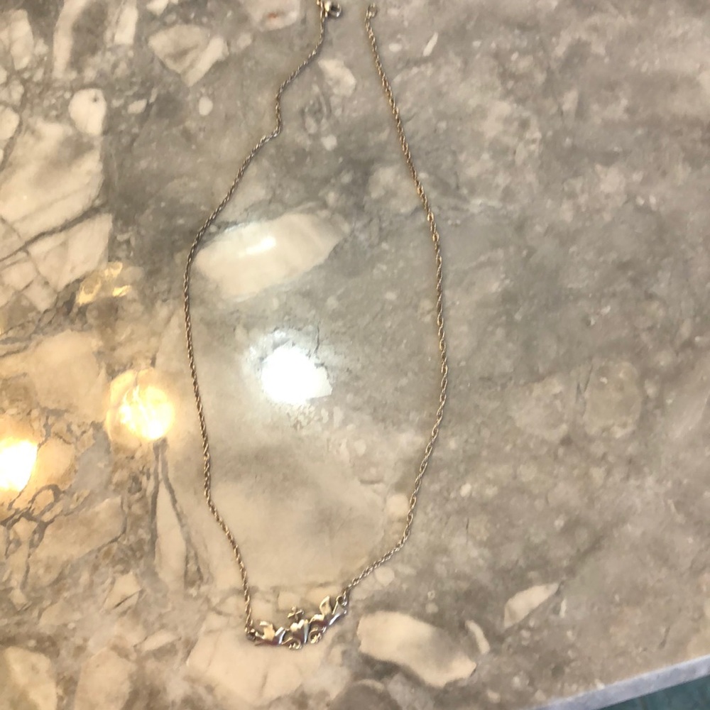 James Avery heart and doves necklace - sterling silver